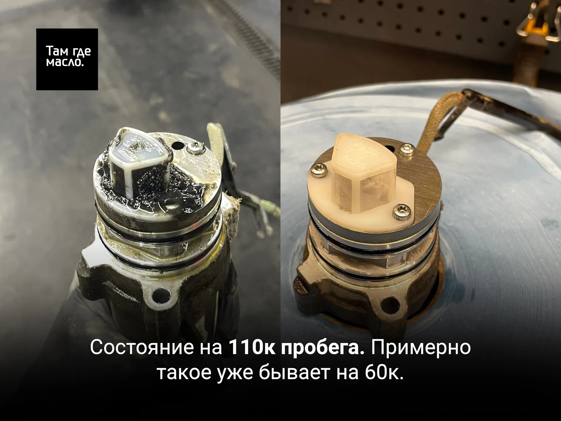 Сетка насоса Haldex 5 после очистки